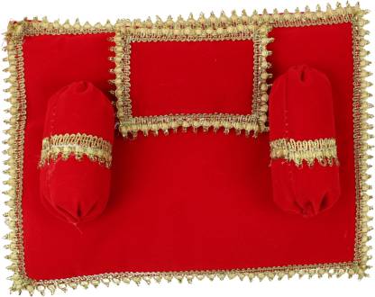 Laddu Gopal Gaddi Pillow Set – Velvet