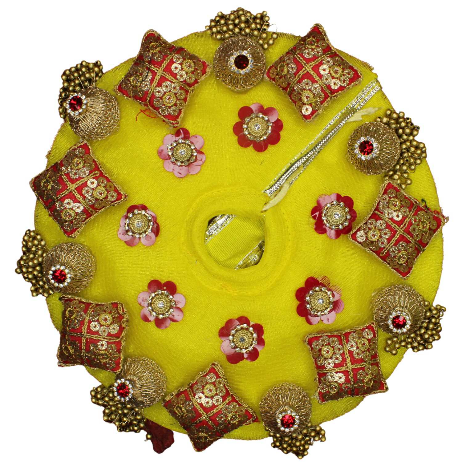 Yellow Laddu Gopal Poshak at Rs 208/piece in Surat | ID: 25832475291