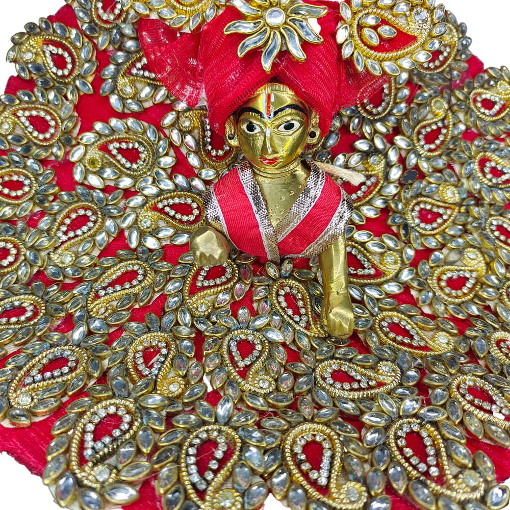 Amazon.com: Laddu Gopal Dress /Laddu Gopal Designer Dress / Lord Krishna  Dress (Size 5no) RK_390 : Clothing, Shoes & Jewelry